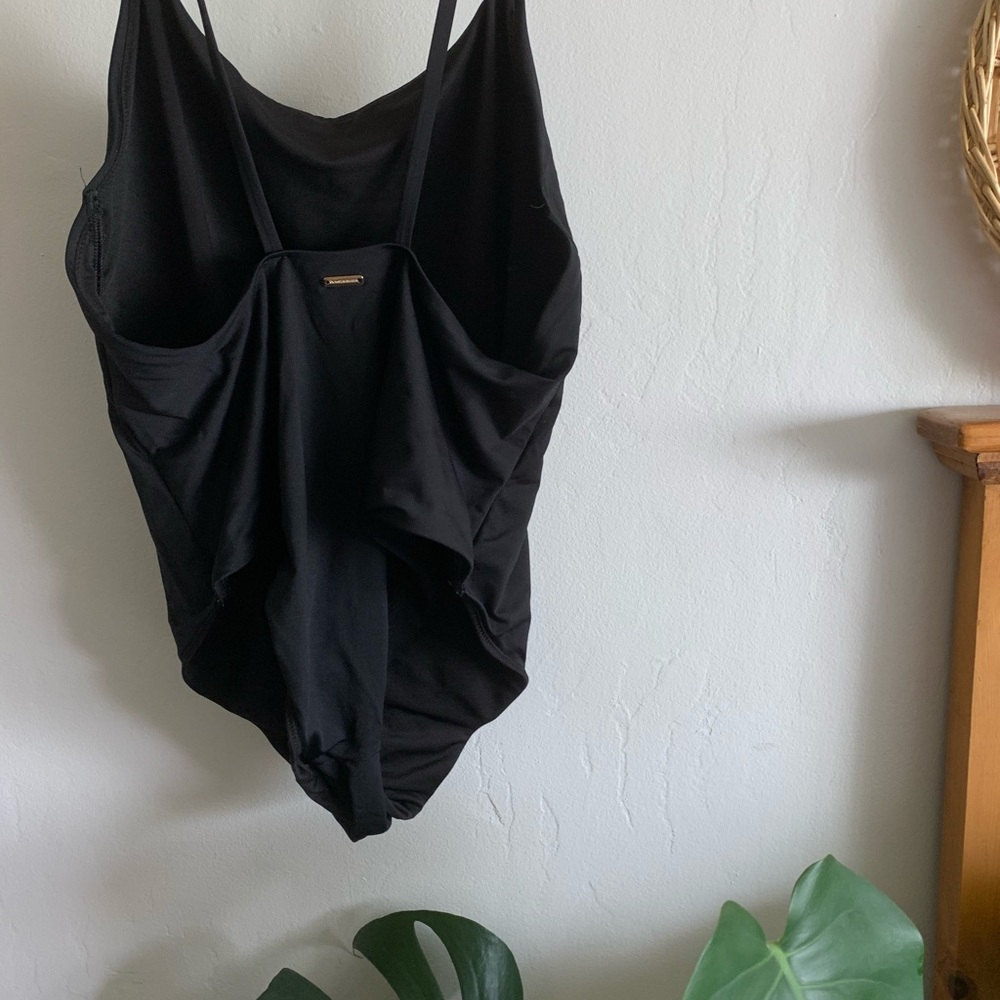 victoria secret black cheekie one piece swimsuit🌼